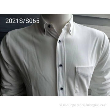 High Quality Crisp White Shirts Men's Garments